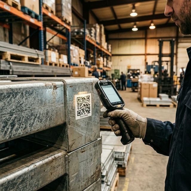 Patok en el piso: escaneo de un código QR desde el celular